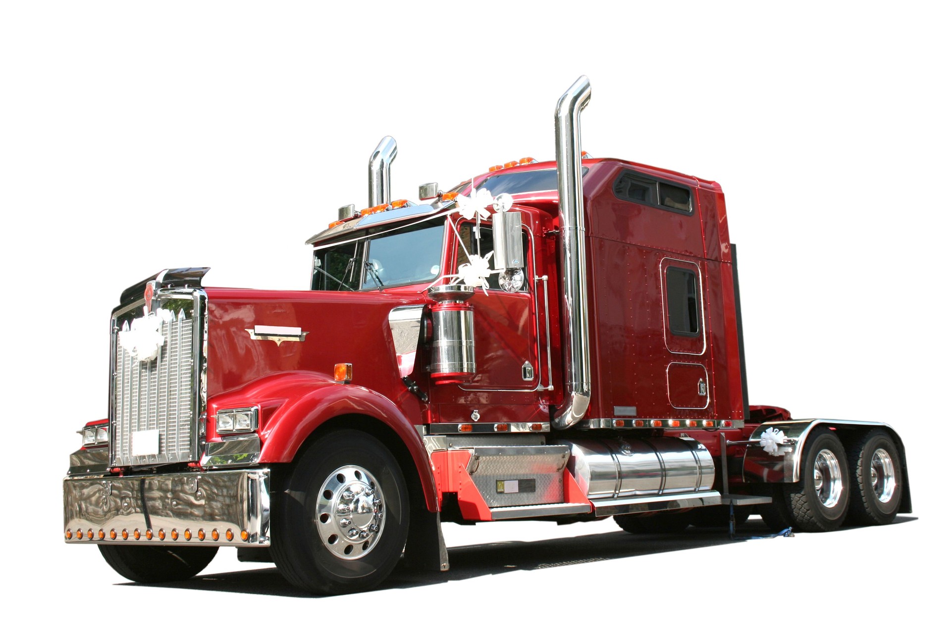 Red truck